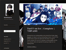 Tablet Screenshot of animesara.com